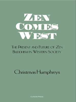 cover image of Zen Comes West
